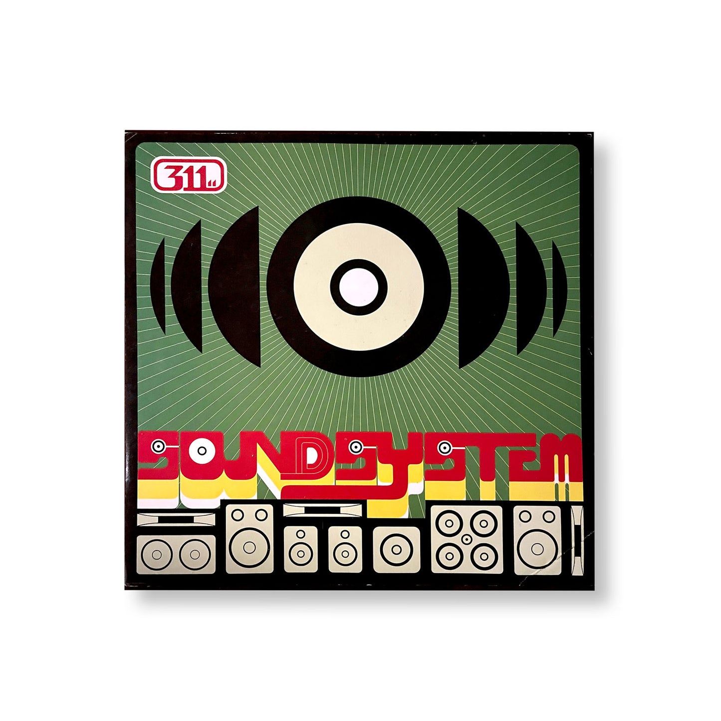311, "Soundsystem" 12 x 12" Original Double-sided promotional flat