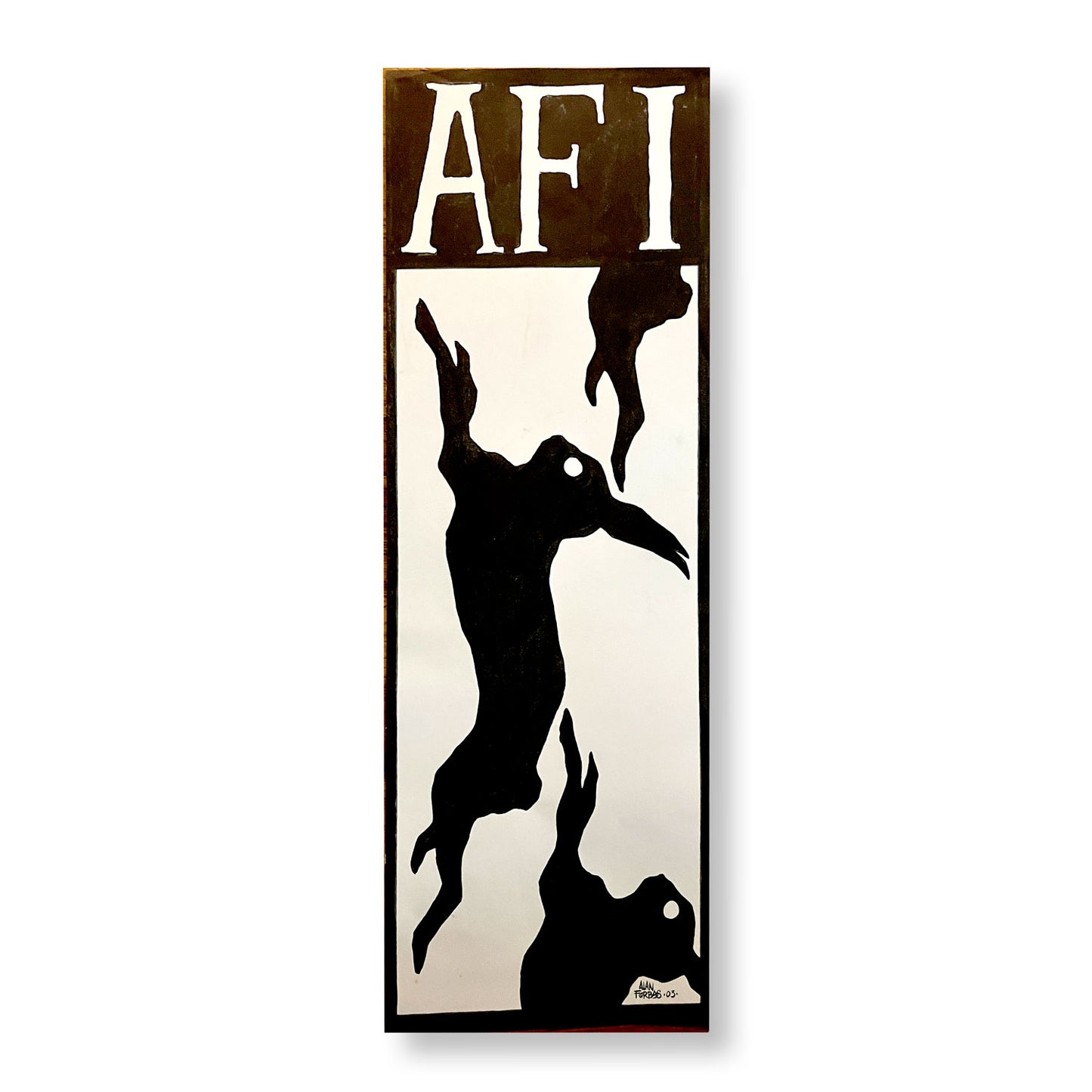 AFI 7." single sided promotional poster *Rare