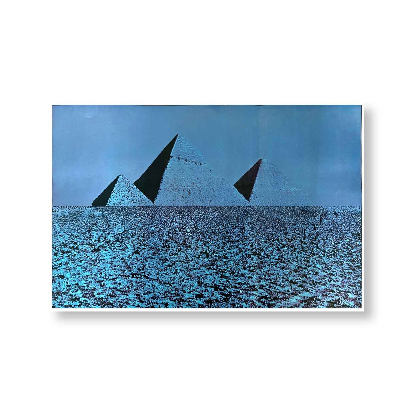 Pink Floyd DSOTM Blue Pyramid Poster – European Edition