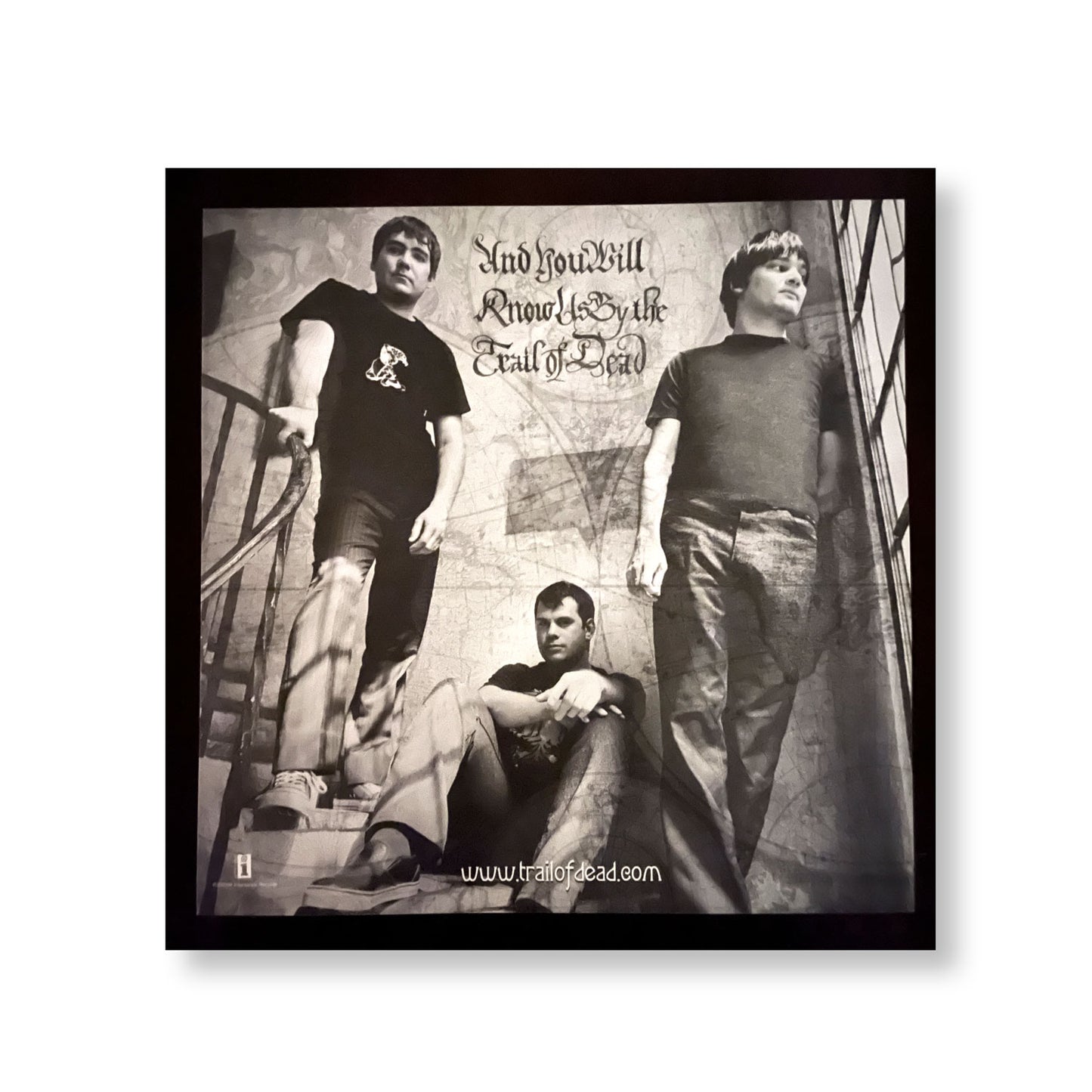 And You Will Know Us By The Trail Of Dead, "Worlds Apart" 12 x 12" Double-sided promotional flat