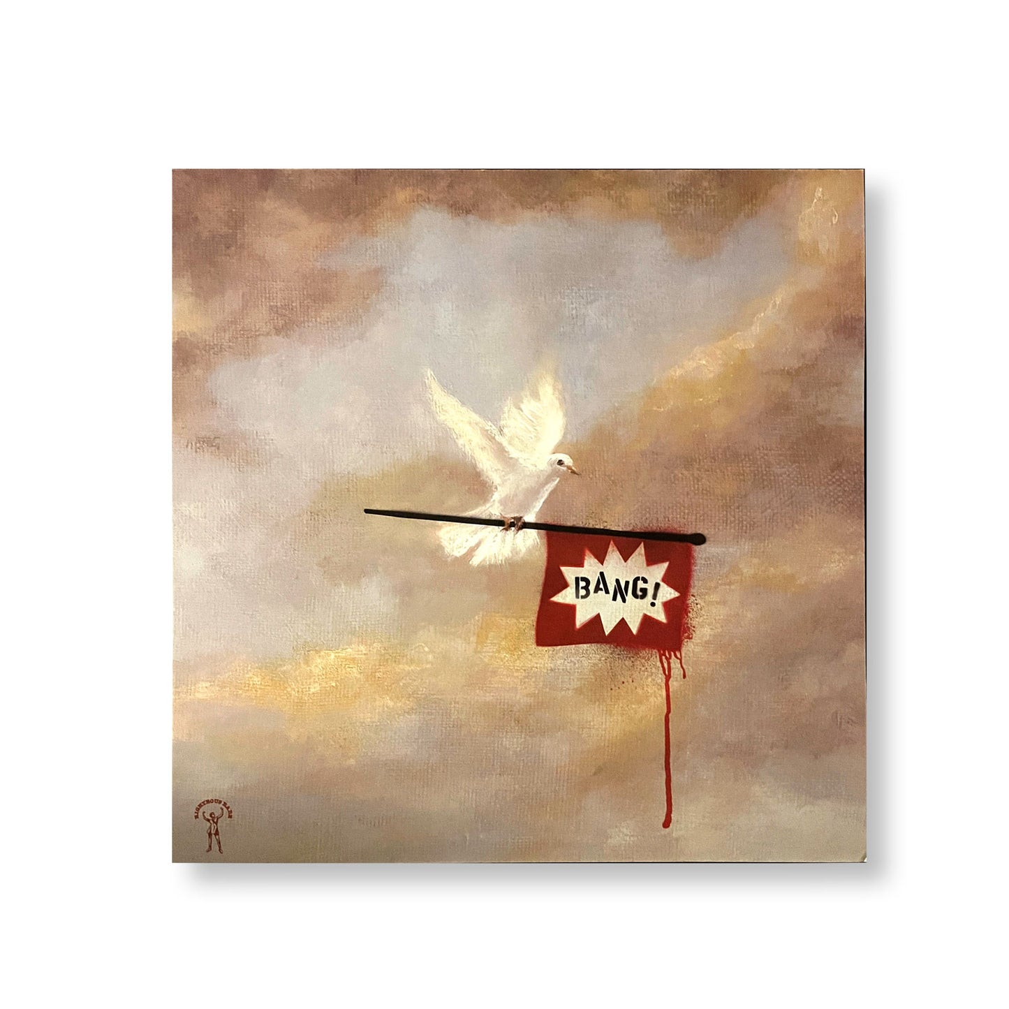 Ani Difranco "Canon" 12 x 12" Original Double-sided promotional flat #3