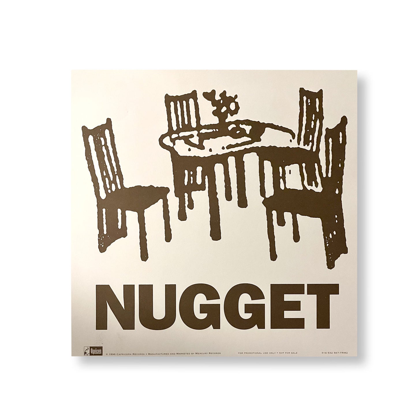 Cake "Fashion Nugget" 12 x 12" Original Double-sided promotional flat