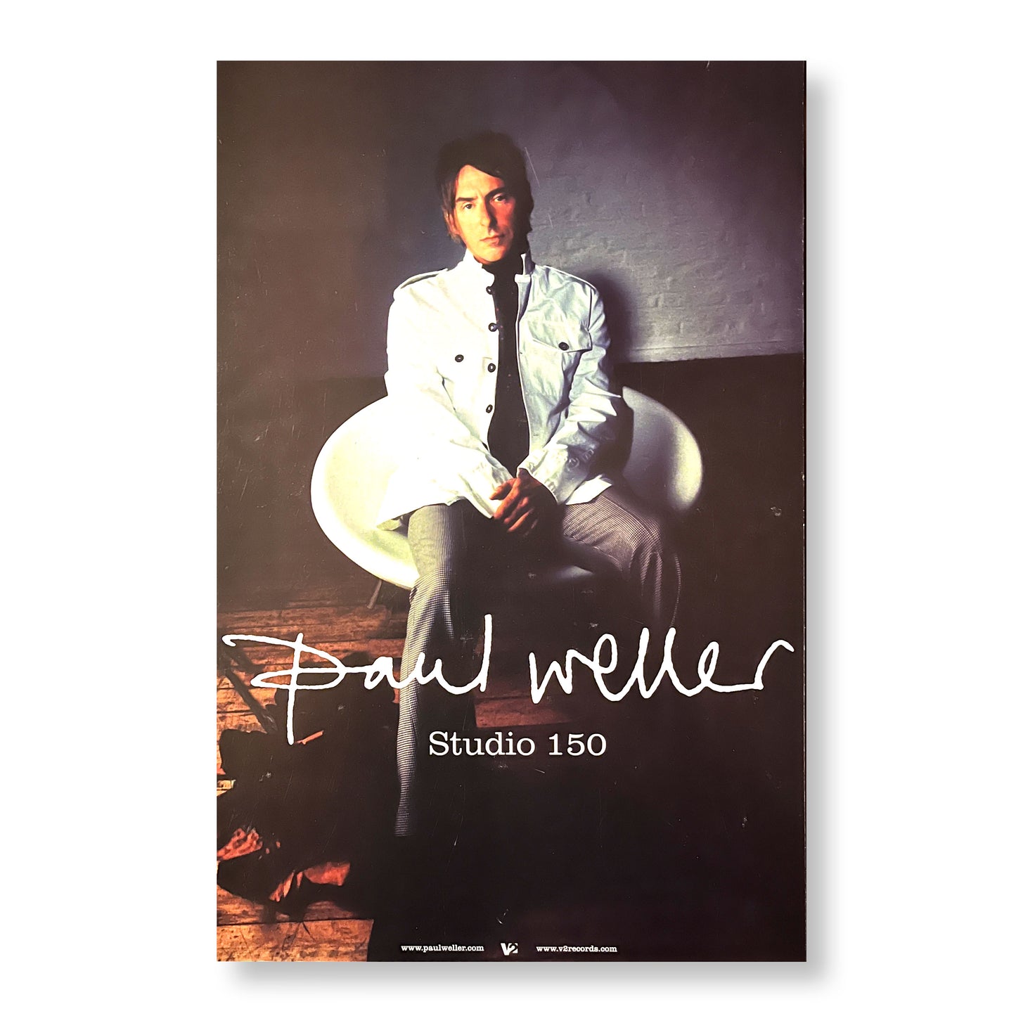Paul Weller "Studio 150" 11 x 17" double-sided promotional poster *Rare (Copy)