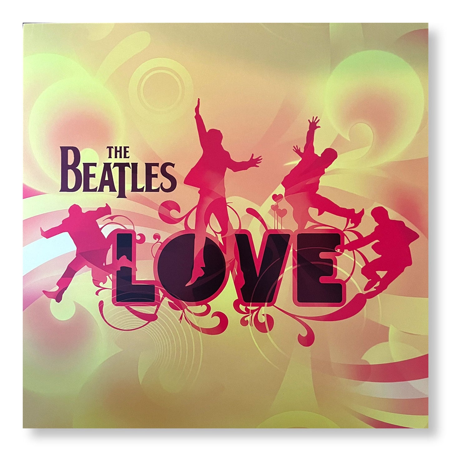 The Beatles, "Love" 12 x 12" Original Double-sided promotional flat