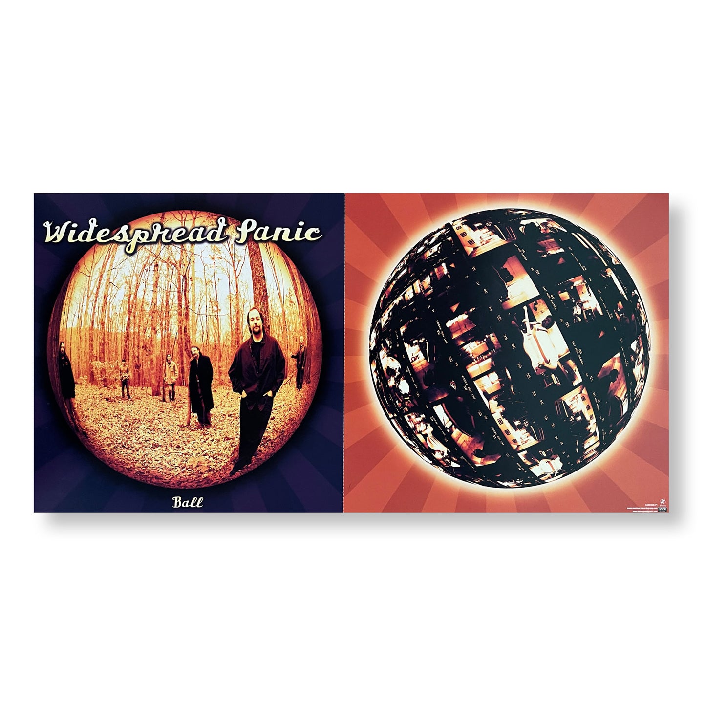 Widespread Panic, "Ball" 12 x 24" Double-sided promotional flats