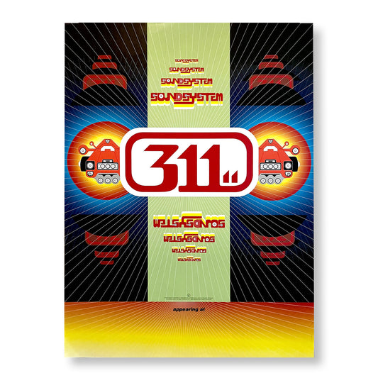 311 "Soundsytem" 18 x 24" Single-sided Promotional Poster