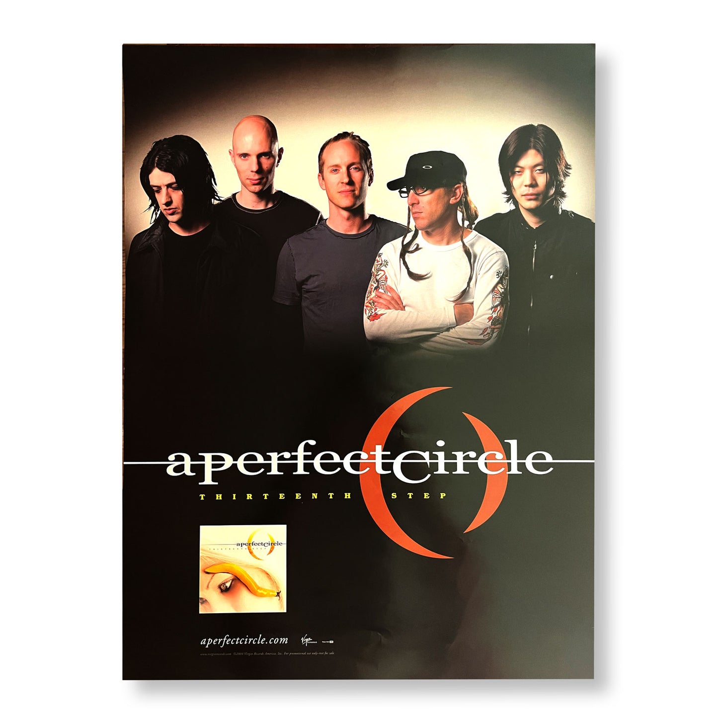 A Perfect Circle "Thirteenth Step" 18 x 24" Single-sided Promotional Poster *Rare