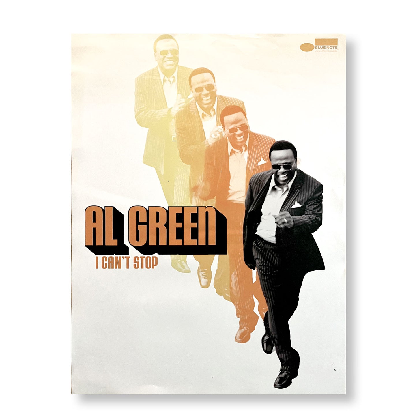 Al Green "I Can't Stop" 18 x 24" Double-sided Promotional Poster