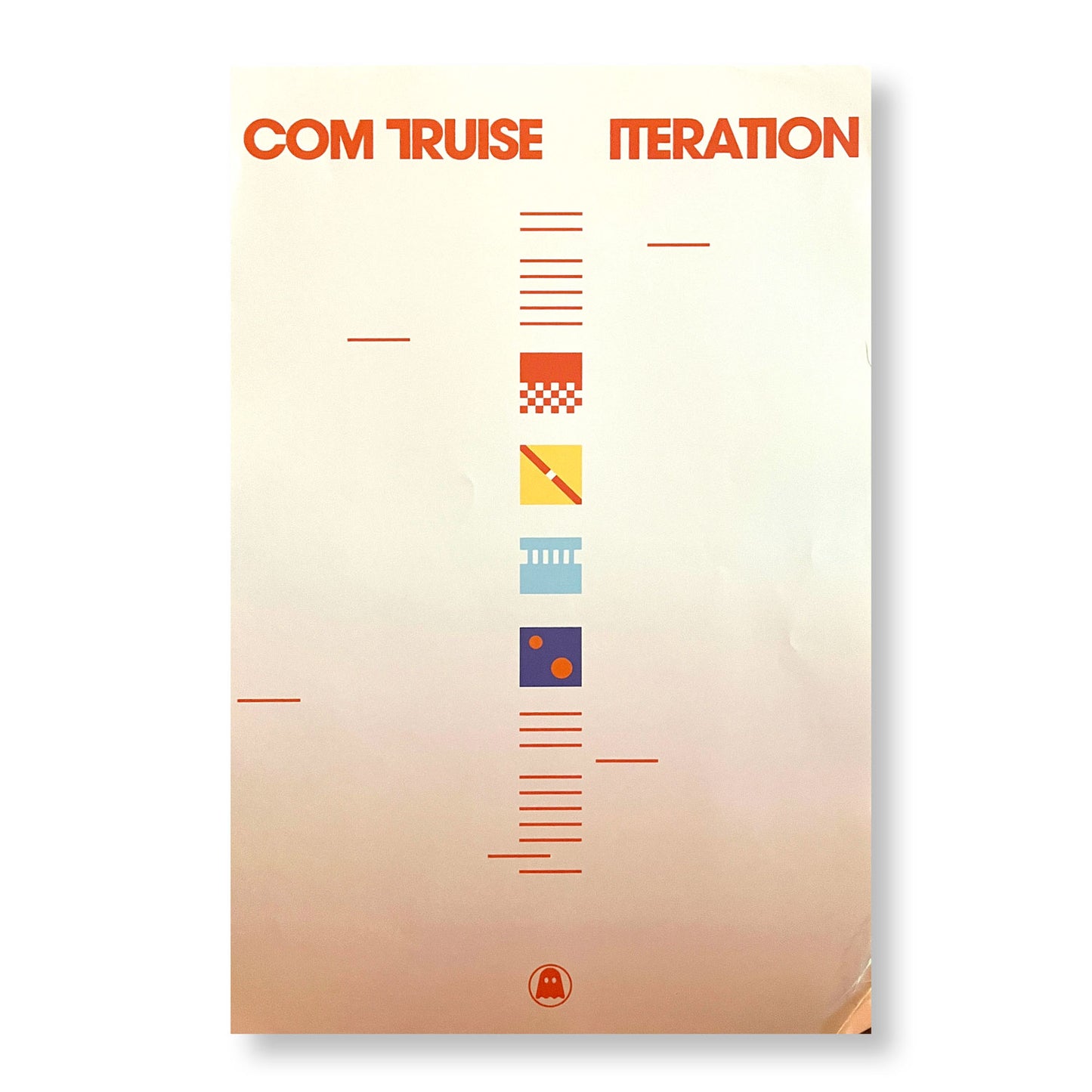 Com Truise "Iteration" 11 x 17" Single-sided Promotional Poster