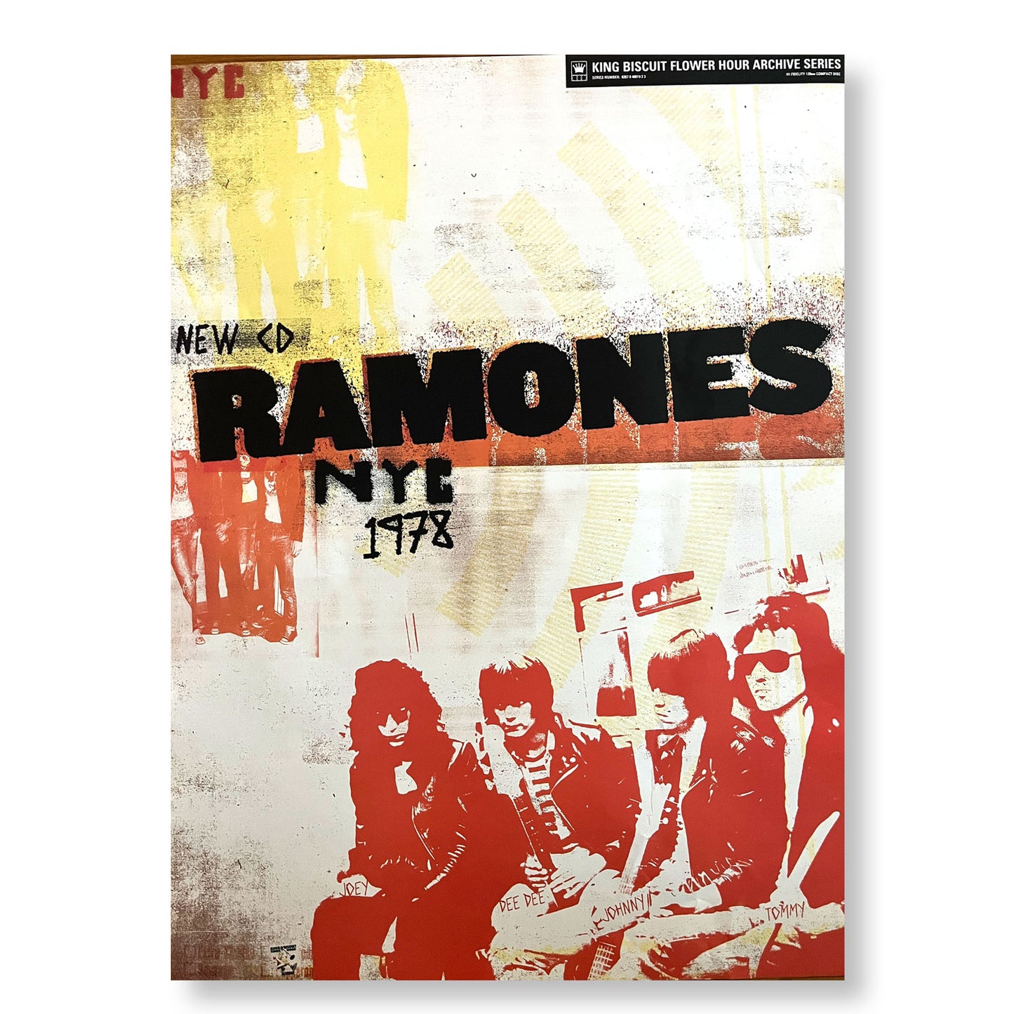 The Ramones '1978" 18 x 24" Single-sided Promotional Poster