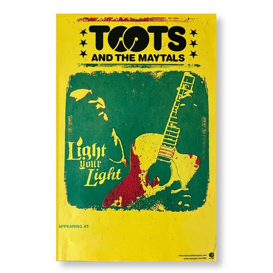 Toots & the Maytals "Light Your Light" 11 x 17" Single-sided promotional poster