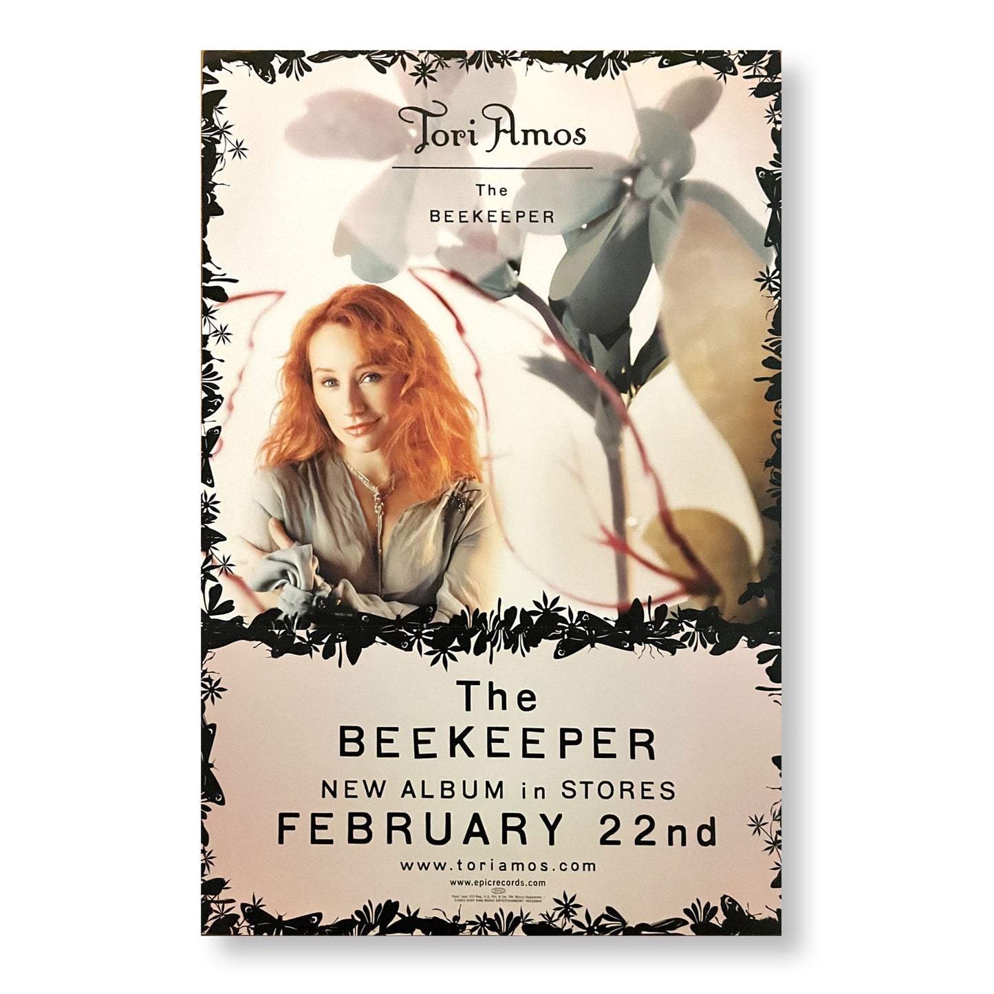 Tori Amos 12 x 18" Double-sided Promotional Poster "The Beekeeper"