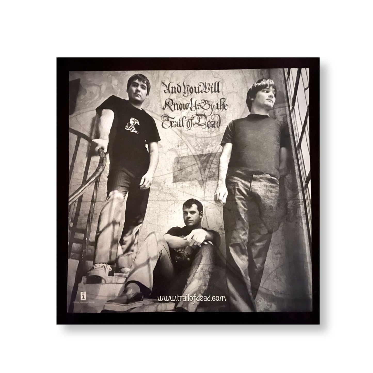 And You Will Know Us By The Trail Of Dead, "Worlds Apart"  12 x 12" Double-sided promotional flat