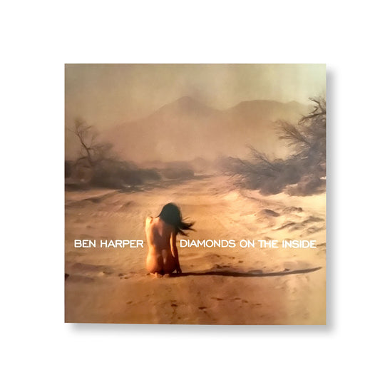 Ben Harper "Diamonds on the Inside"  12 x 12" Original Double-sided promotional flat