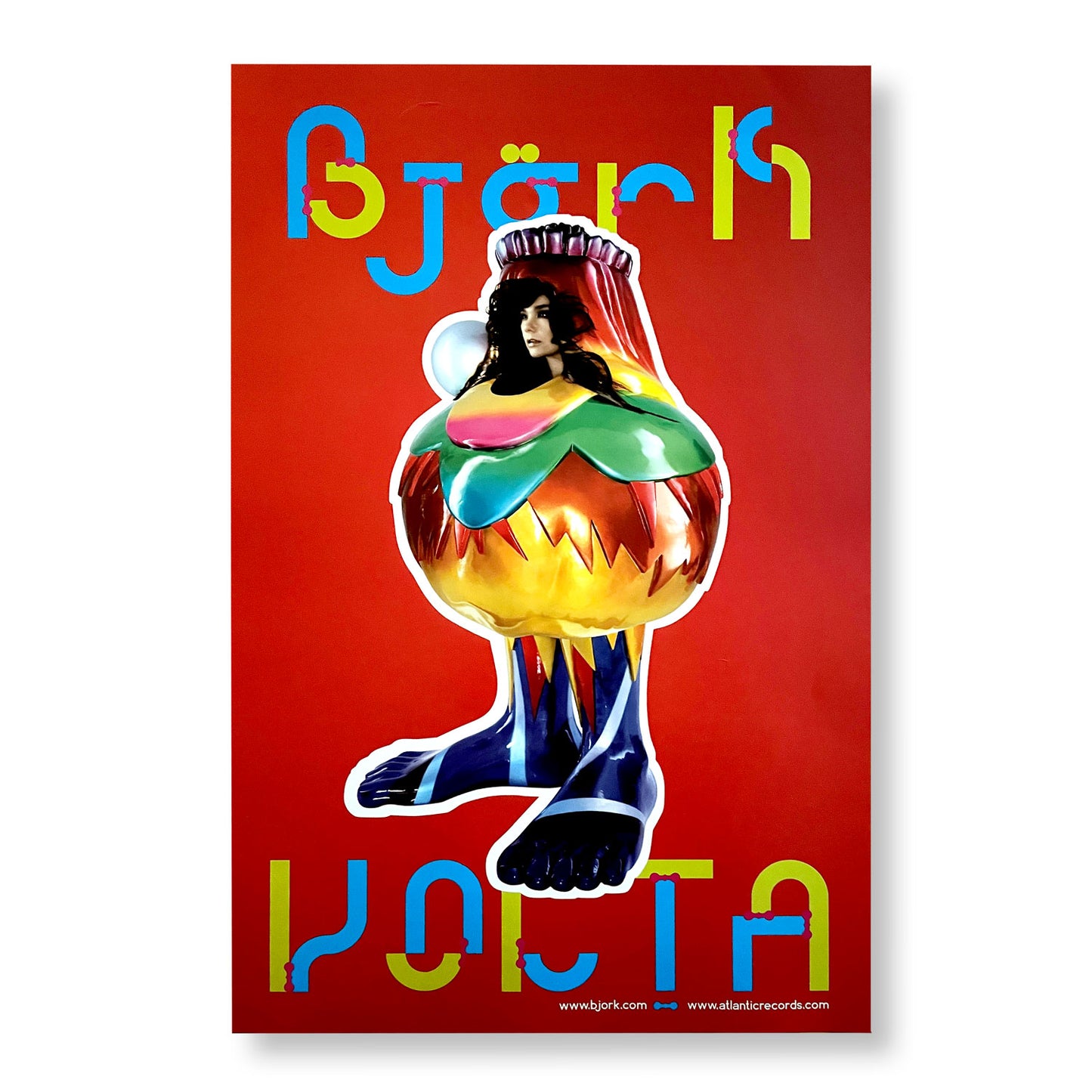 Bjork "Volta" 11 x 17" double-sided promotional poster *Rare