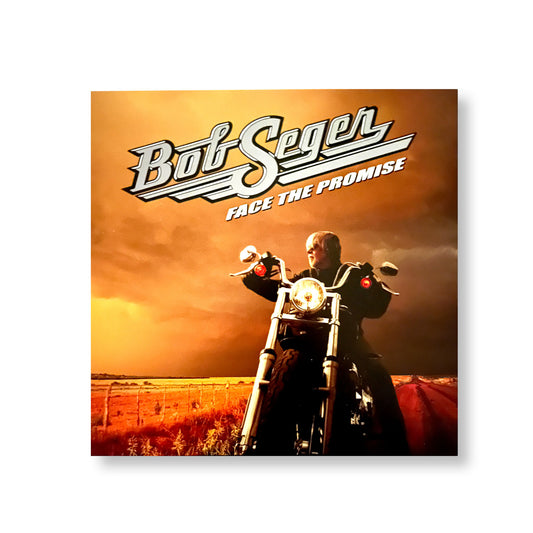 Bob Seger "Face the Promise"  12 x 12" Original Double-sided promotional flat