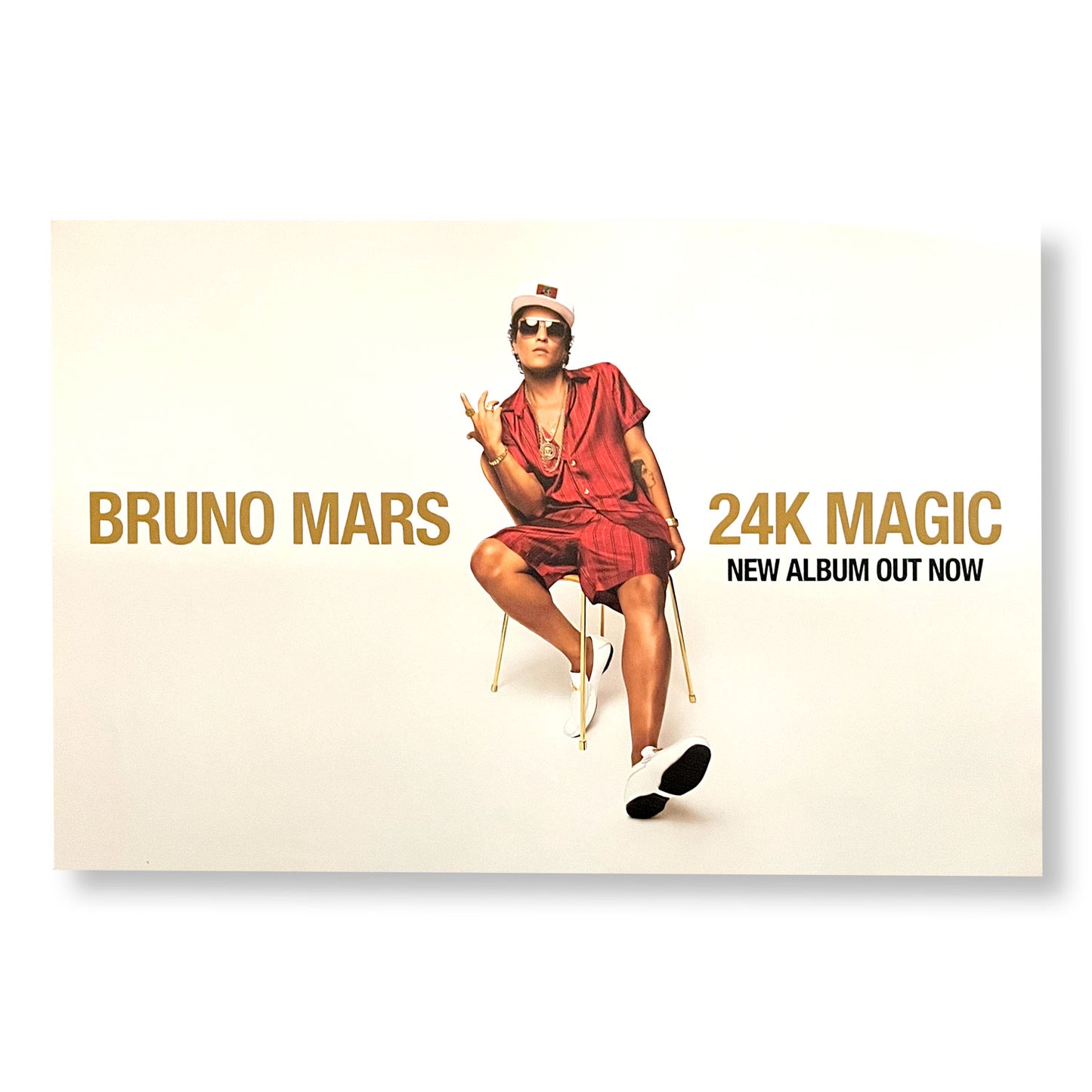 Bruno Mars 11 x 17" Single-sided Promotional Poster