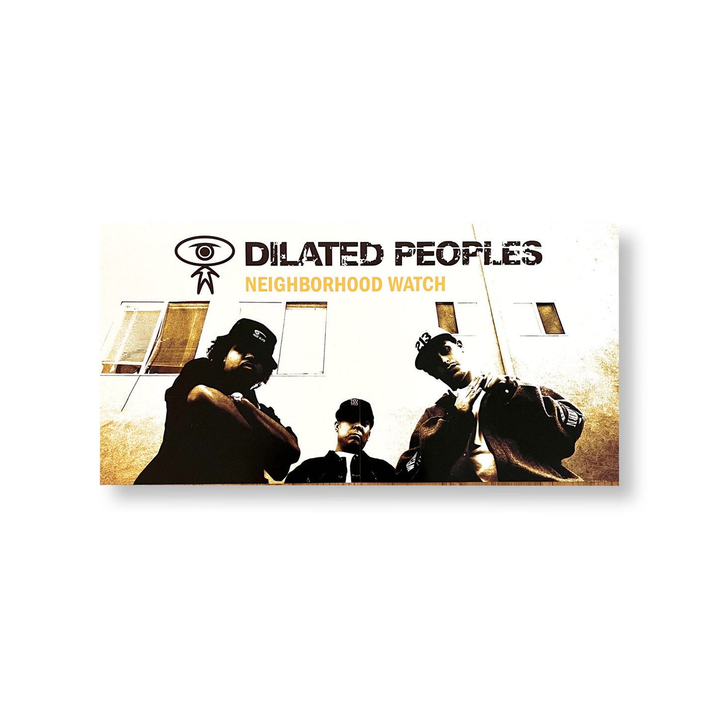 Dilated Peoples, "Neighborhood Watch"  12 x 24" Double-sided promotional flats *Rare