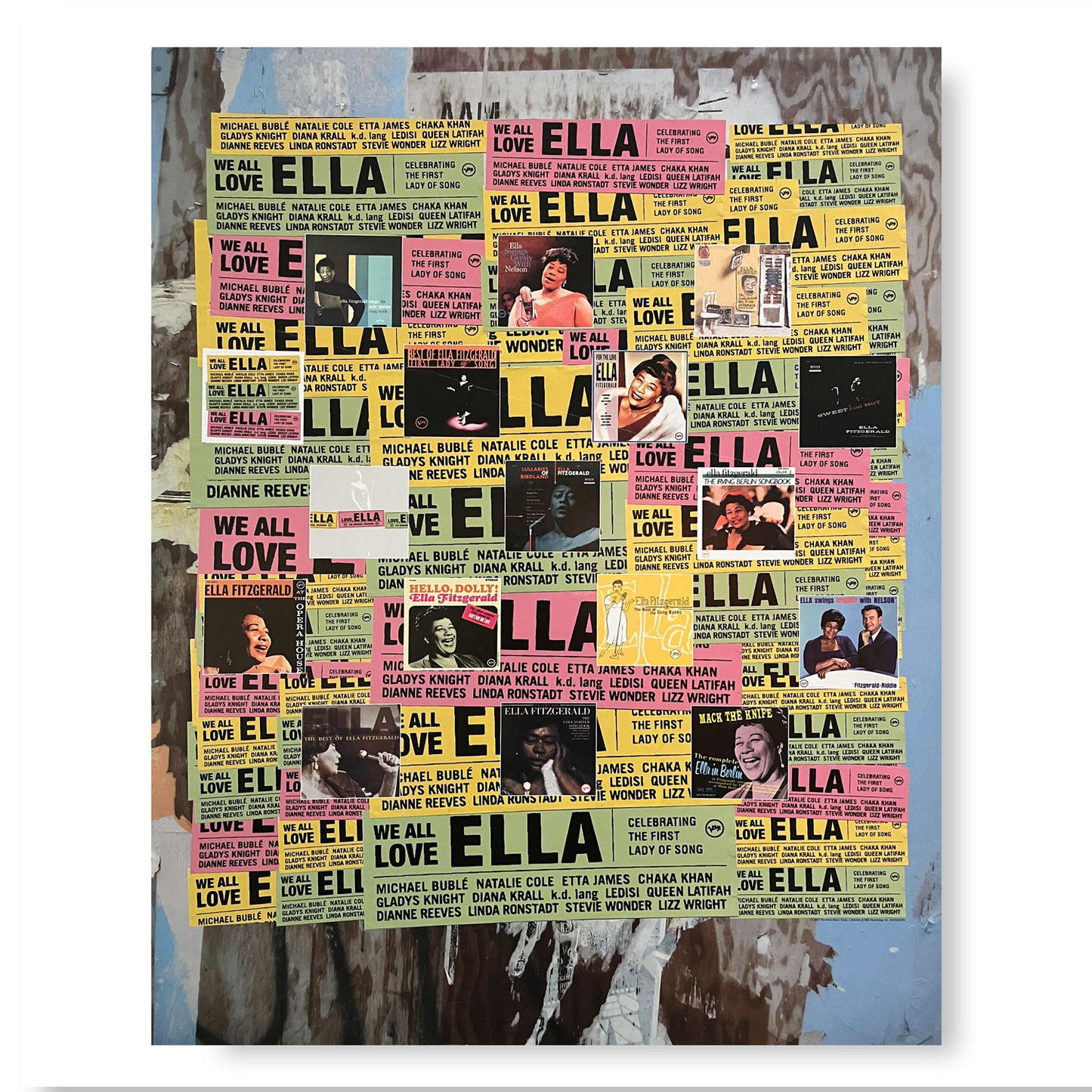 Ella Fitzgerald "We All Love Ella" 18 x 24" Single-sided Promotional Poster