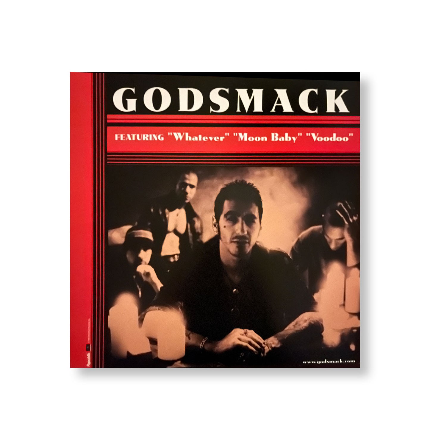 Godsmack 12 x 12" Original Double-sided promotional flat