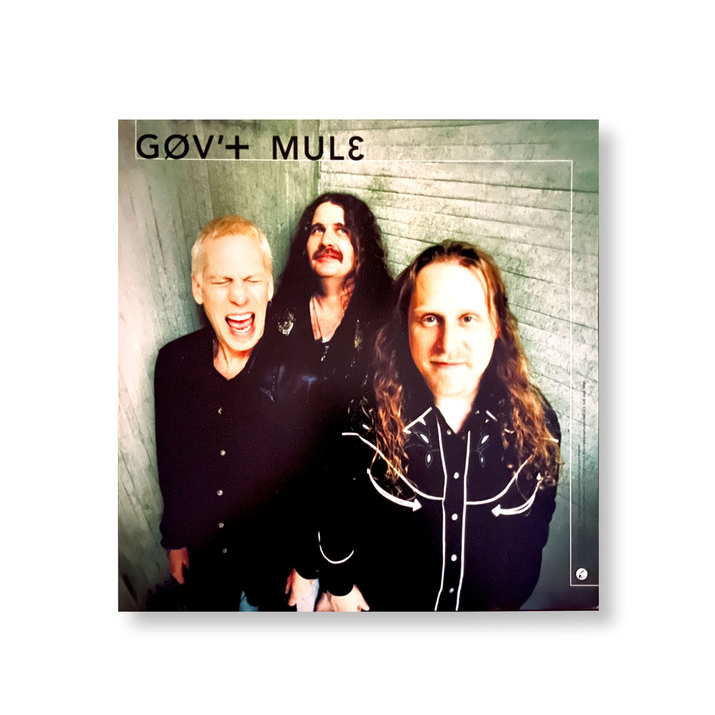 Gov't Mule "Life Before Insanity" 12 x 12" Original Double-sided promotional flat