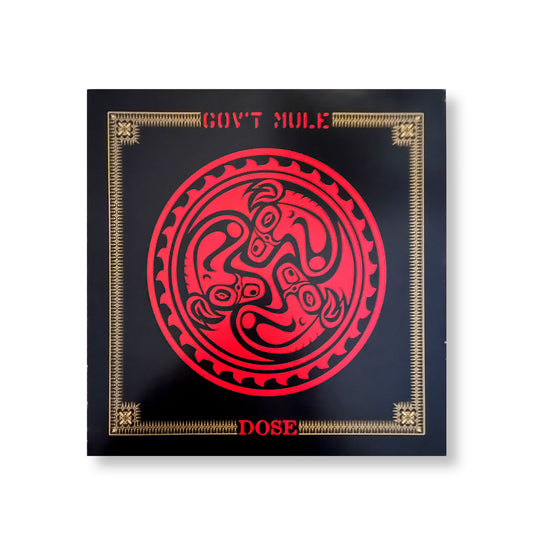 Gov't Mule "Dose" 12 x 12" Original Double-sided promotional flat