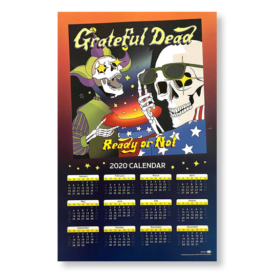 The Grateful Dead "2020 Calendar" 11 x 17" Single-sided Promotional Poster