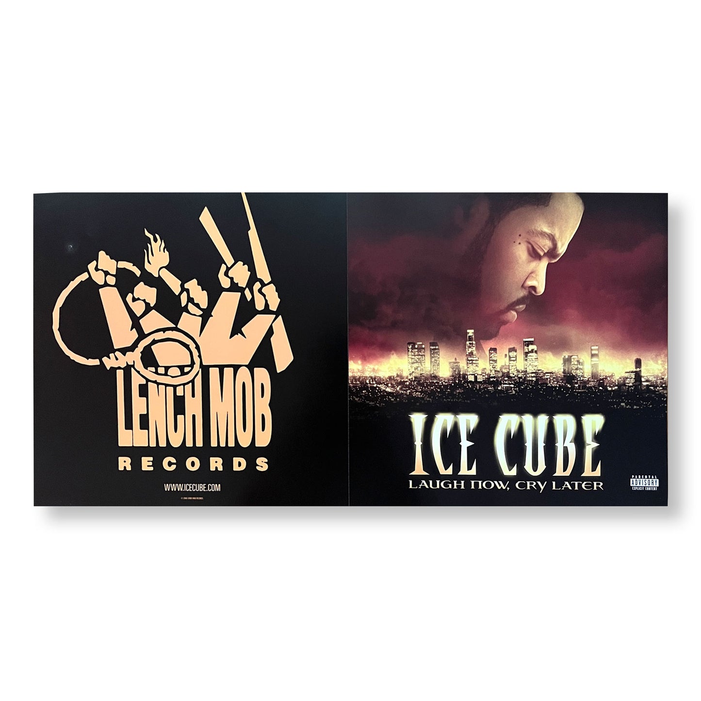 Ice Cube, "Laugh Now, Cry Later" 12 x 24" Double-sided promotional flats