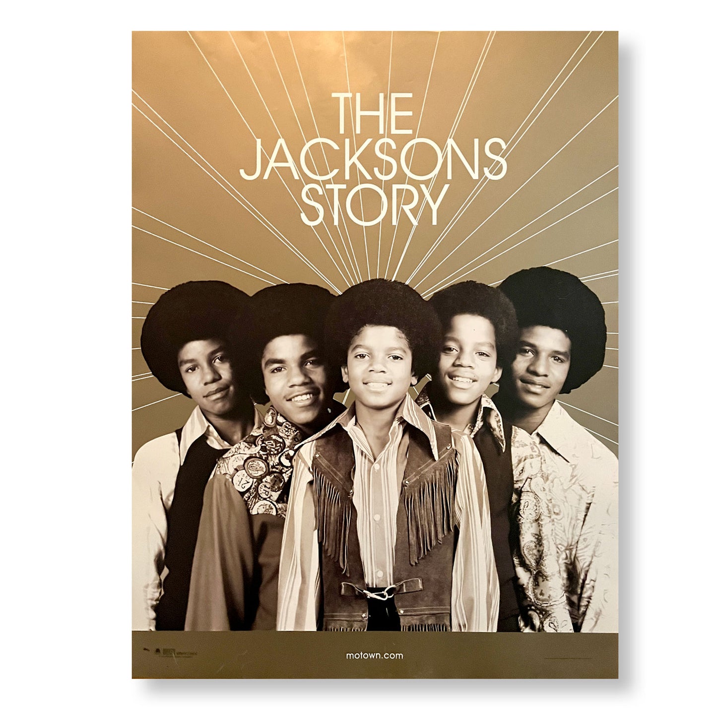 The Jacksons Story 18 x 24" Single-sided Promotional Poster