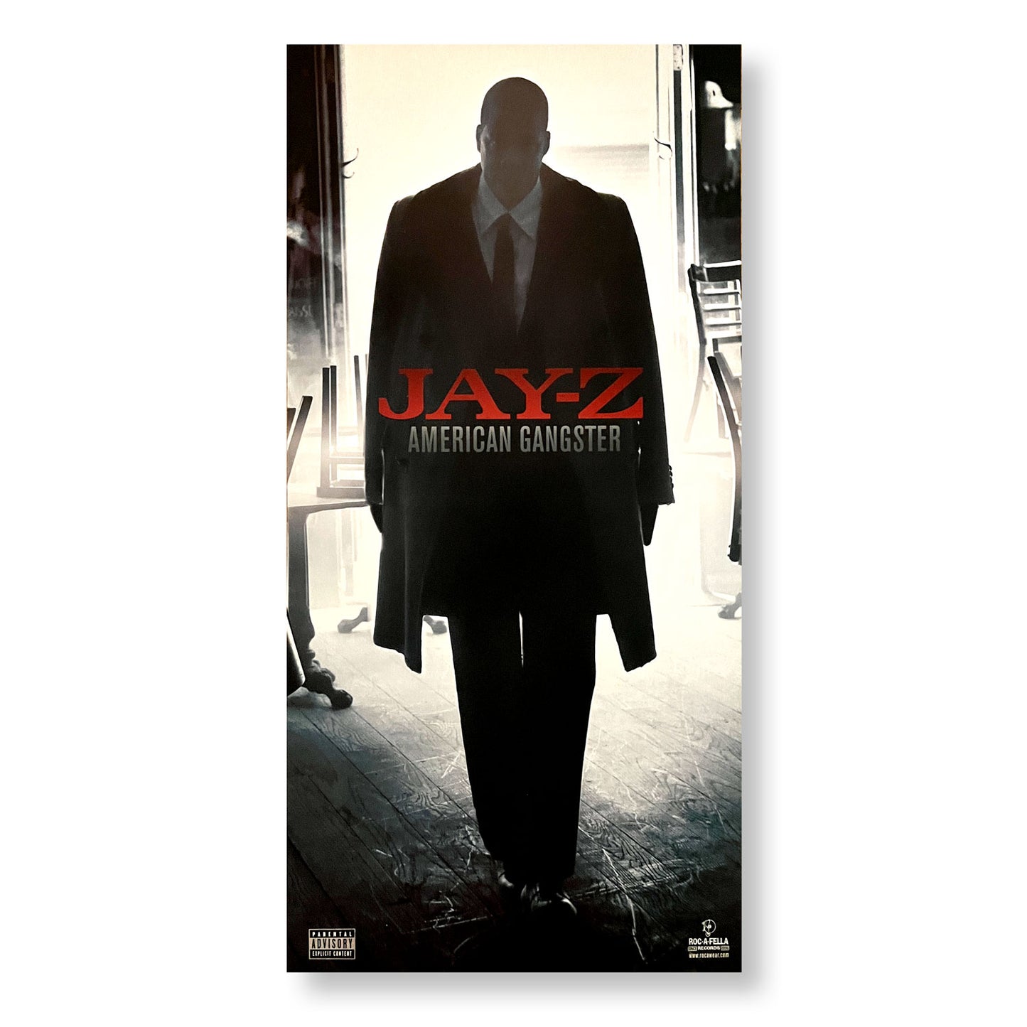 Jay-Z, "American Gangsta" 12 x 24" Double-sided promotional flats