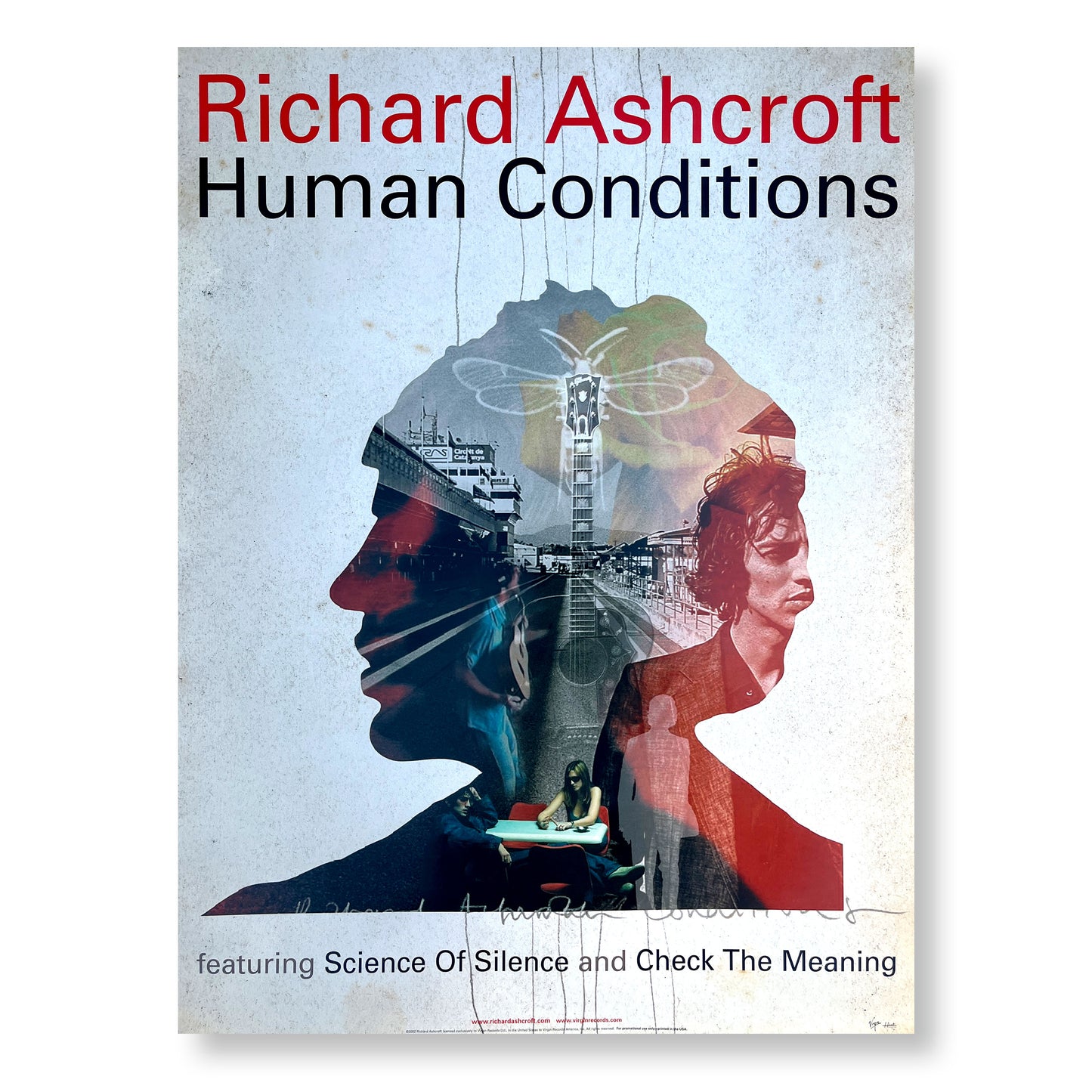 Richard Ashcroft "Human Conditions" 18 x 24" Single-sided Promotional Poster *rare