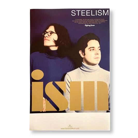 Steelism 12 x 18" single-sided promotional poster *Rare