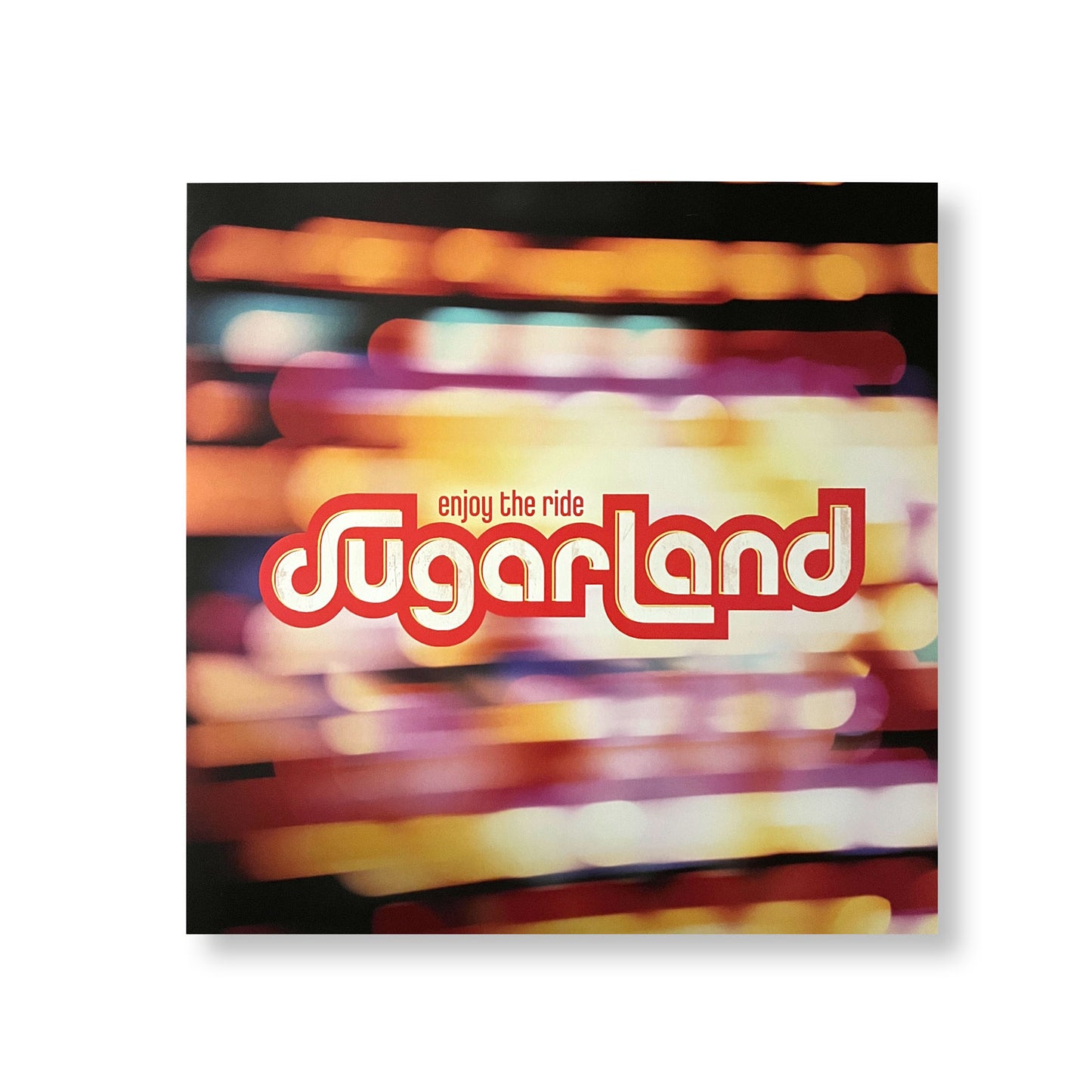 Sugarland "Enjoy the Ride" 12 x 12" Original Double-sided promotional flat