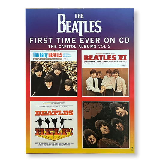 The Beatles "The Capitol Albums Vol. 2" 18 x 24" Single-sided Promotional Poster