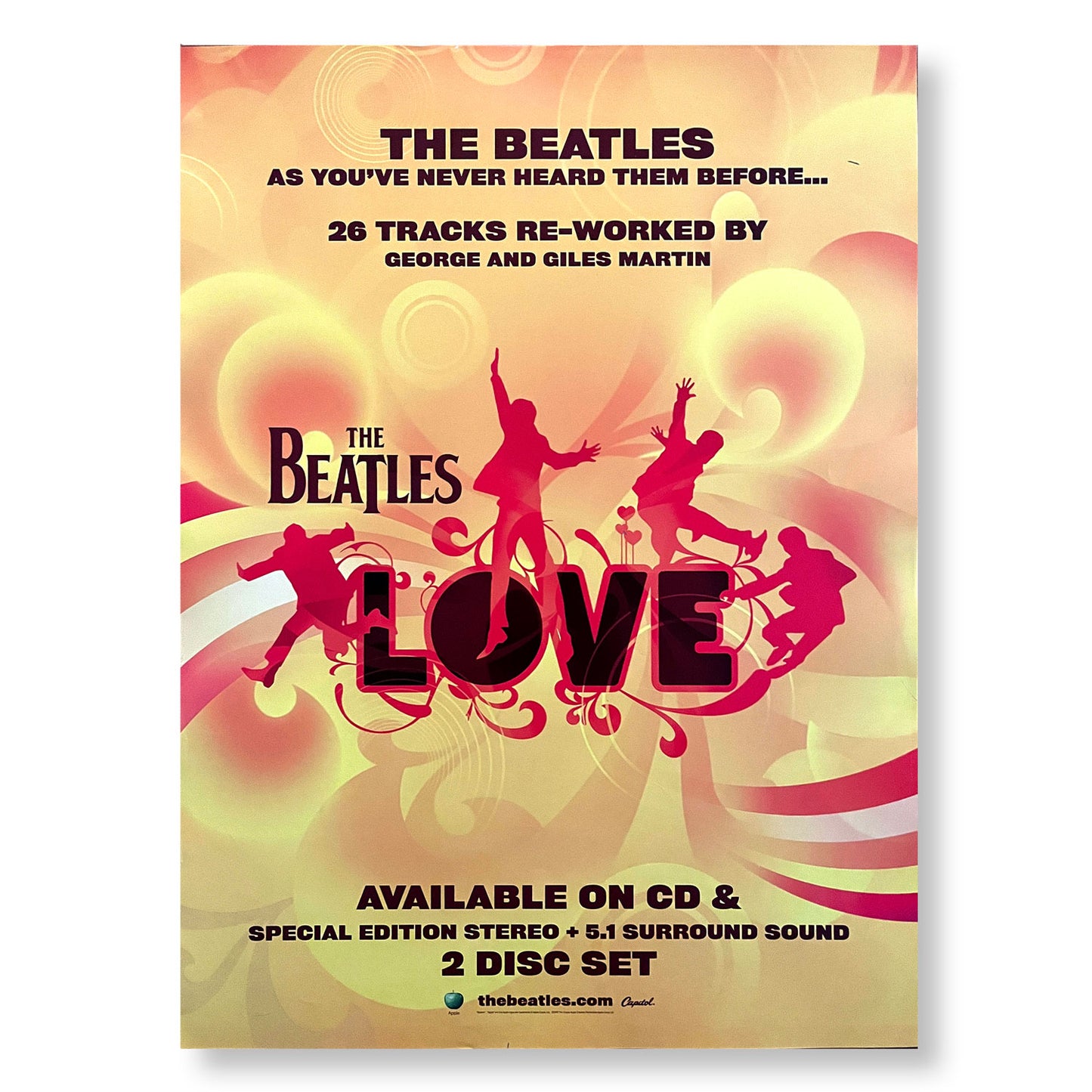 The Beatles "Love" 18 x 24" Single-sided Promotional Poster